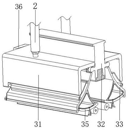 A kind of down seamless shaping heat sealing equipment