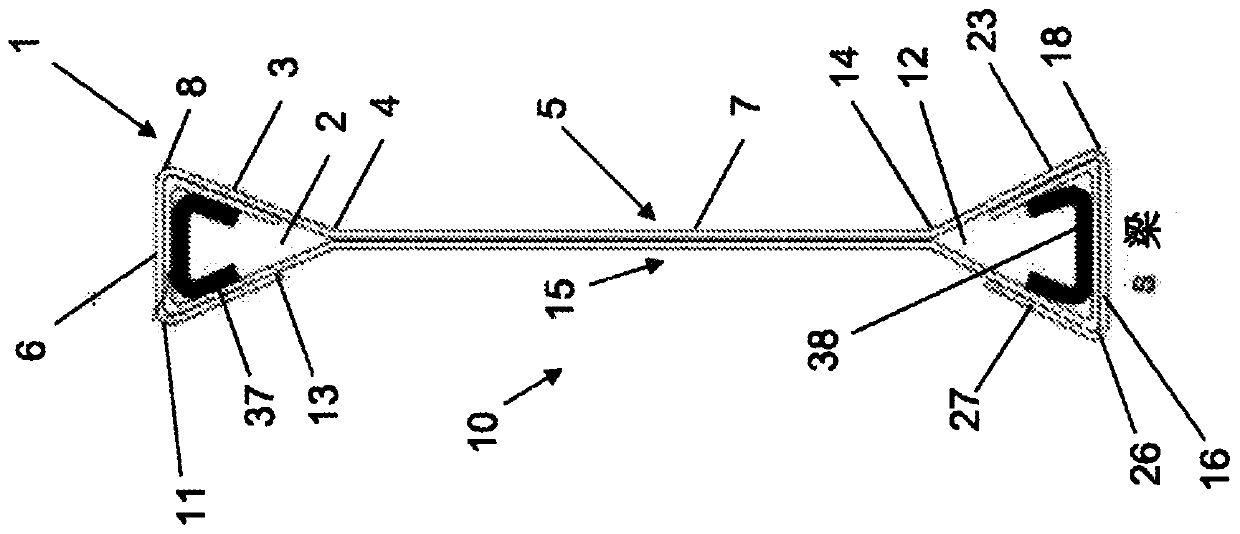 Reinforced beam system