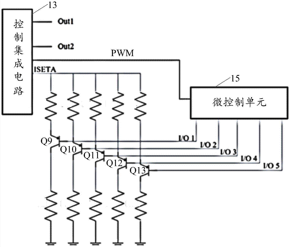 Method and device for aging power panel