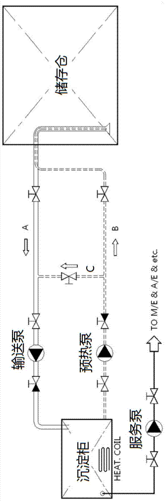 Marine fuel oil preheating system and its preheating method based on casing form