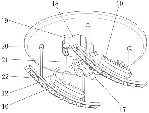 Reconnaissance robot with anti-explosion, fire-fighting and fire-extinguishing functions