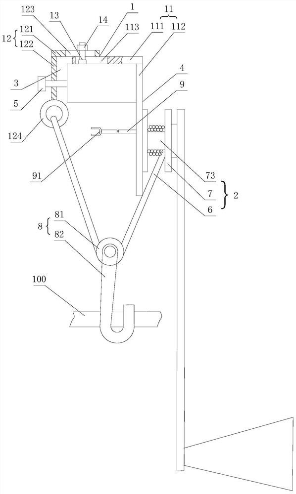 Universal lifting device for ground wire of power transmission line