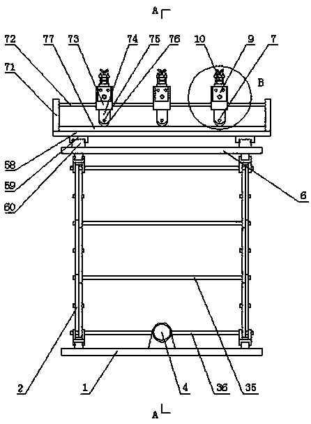 A construction film traction device and method of using the same