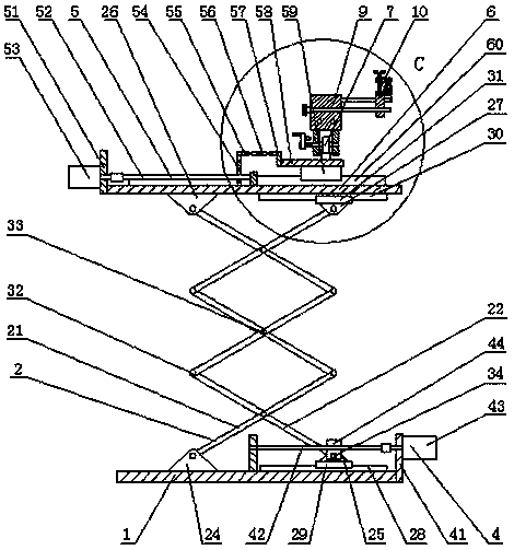 A construction film traction device and method of using the same