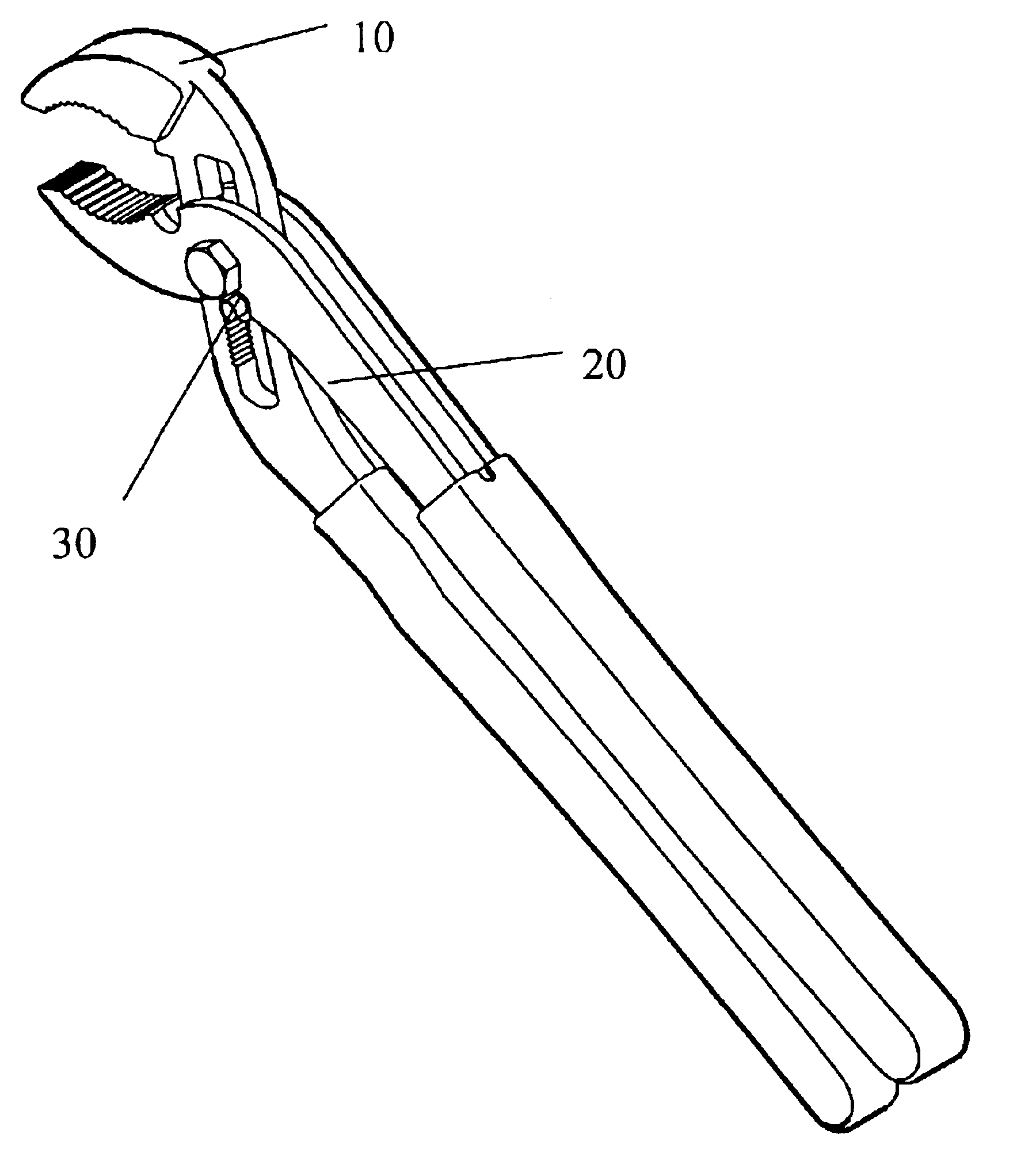 Pliers with movable joint