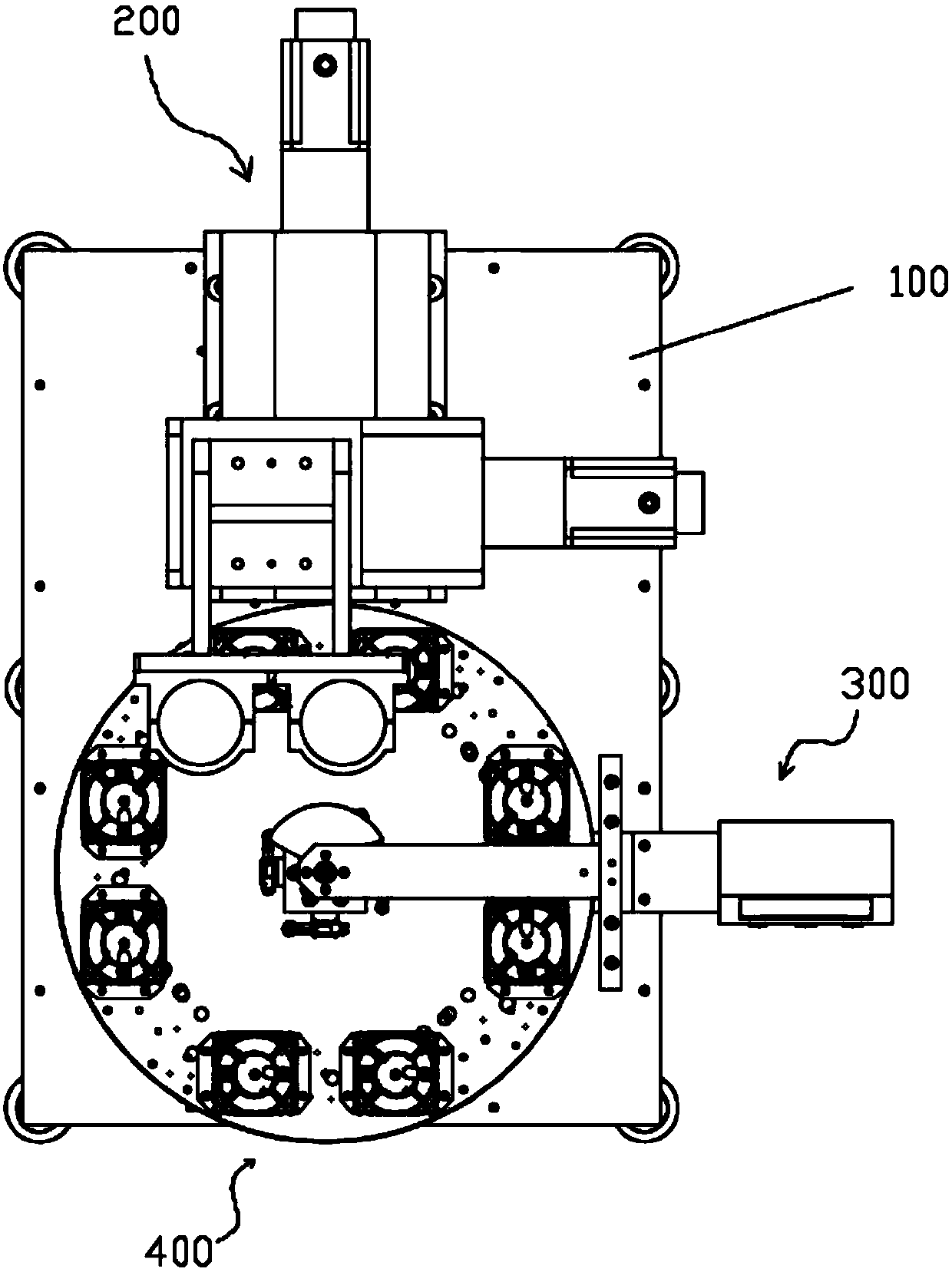 Milling device for case fans