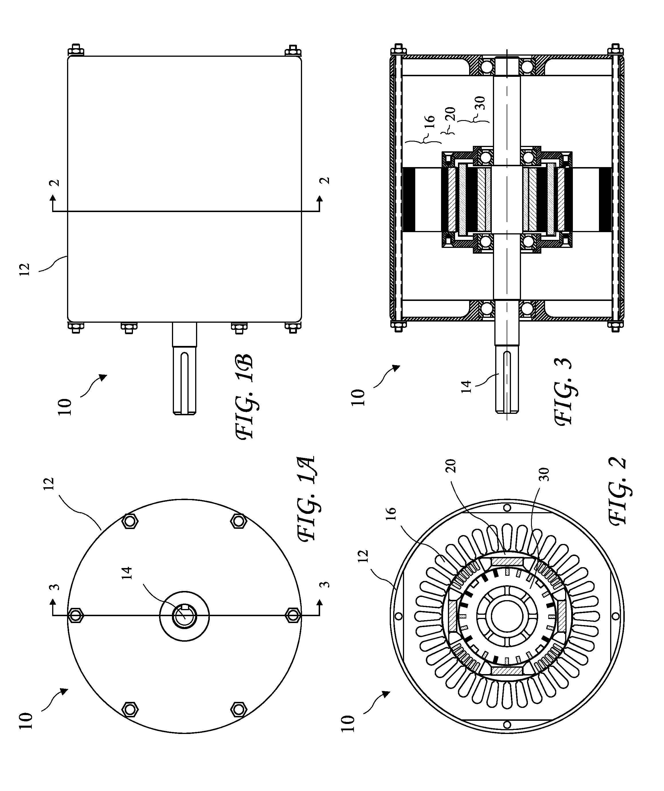 Hybrid Electric Motor with Self Aligning Permanent Magnet and Squirrel Cage Rotors