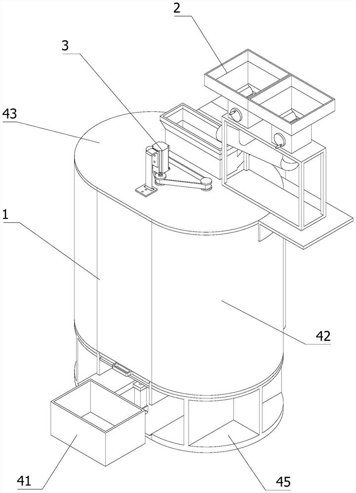 Feed processing equipment for yak breeding