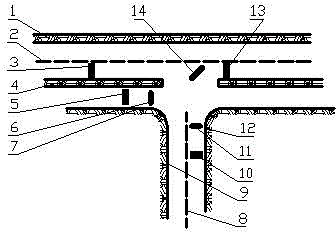 Arterial highway and local highway access traffic dispersion system