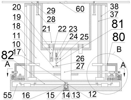 Anti-falling protection equipment for hot-air balloon aircraft