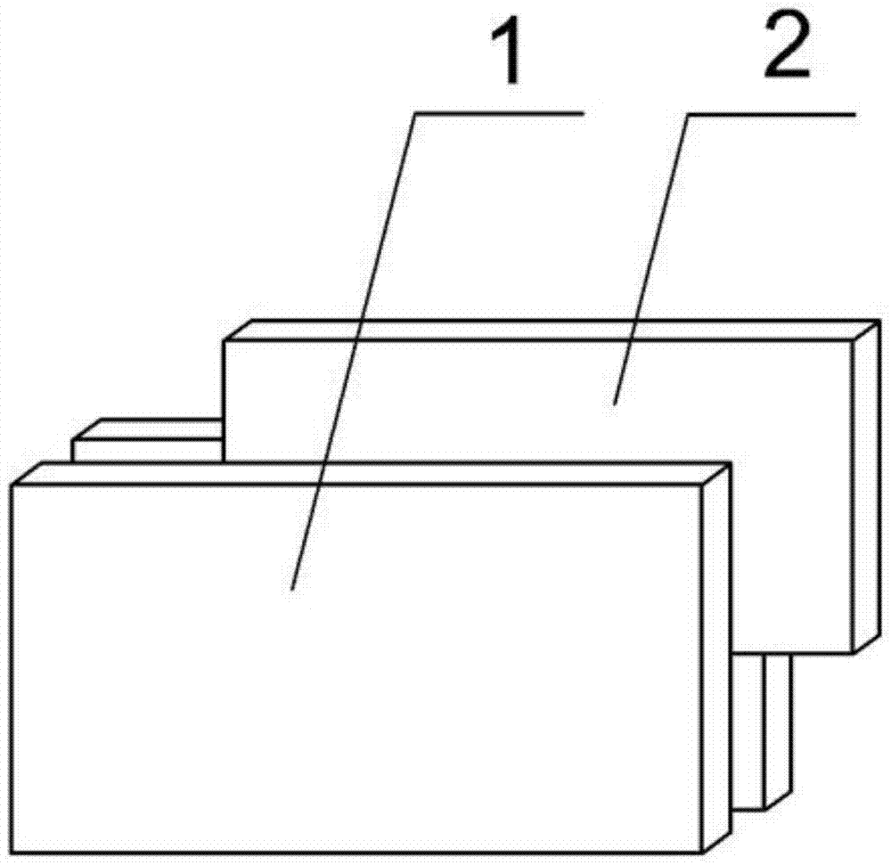 Mortise-and-mortise structure prefabricated prefabricated wall blocks without mortar