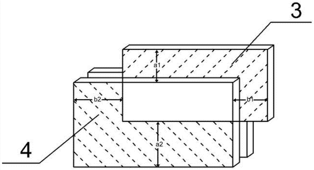 Mortise-and-mortise structure prefabricated prefabricated wall blocks without mortar