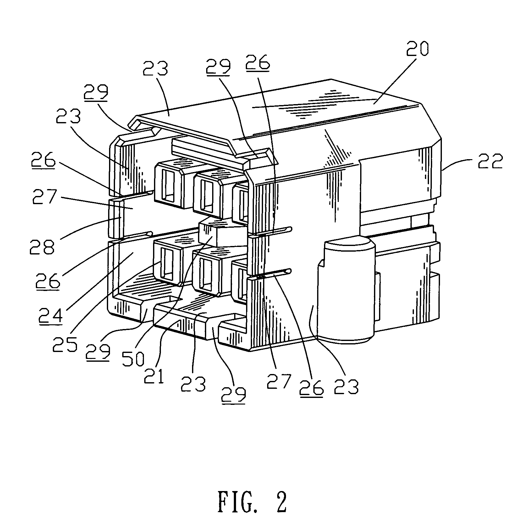 Receptacle connector with latch mechanism