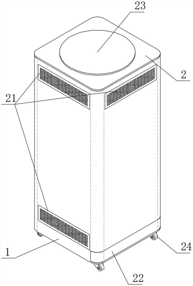 Coronavirus intelligent detection and disinfection system