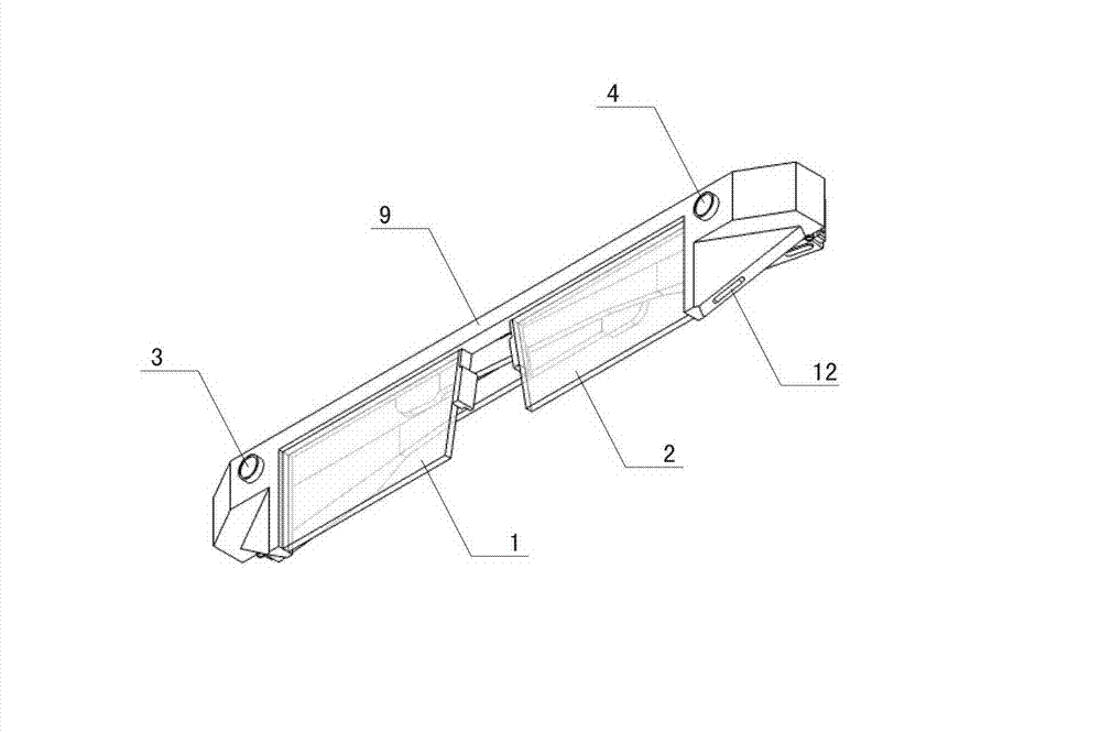 Augmented reality glasses and implementation method thereof