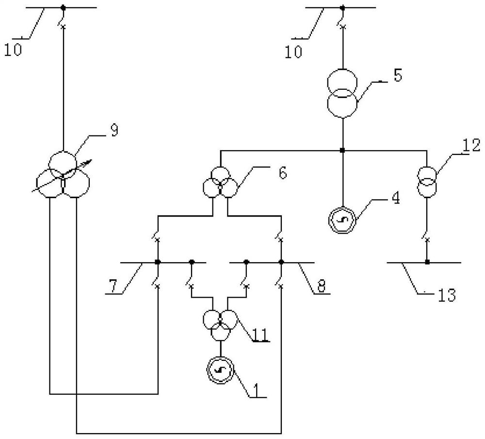 Grid-connected system and method based on dual-machine regenerative system with power balance generator