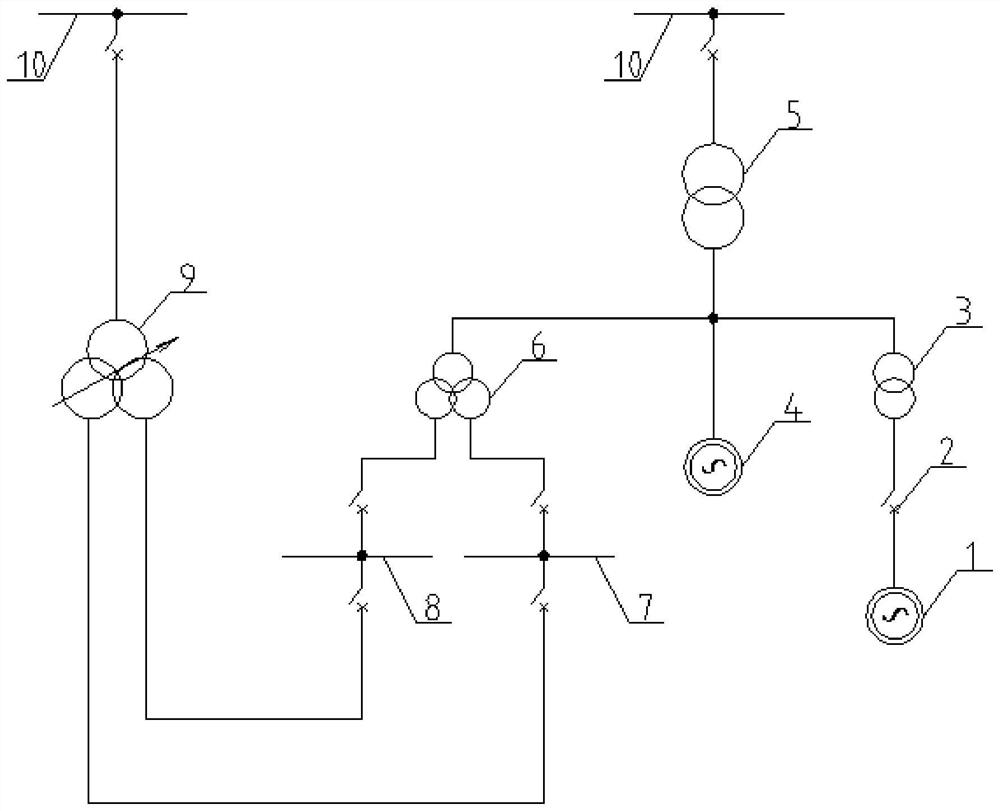 Grid-connected system and method based on dual-machine regenerative system with power balance generator