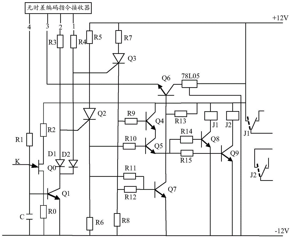 Anti-theft circuit and anti-theft device for vehicle