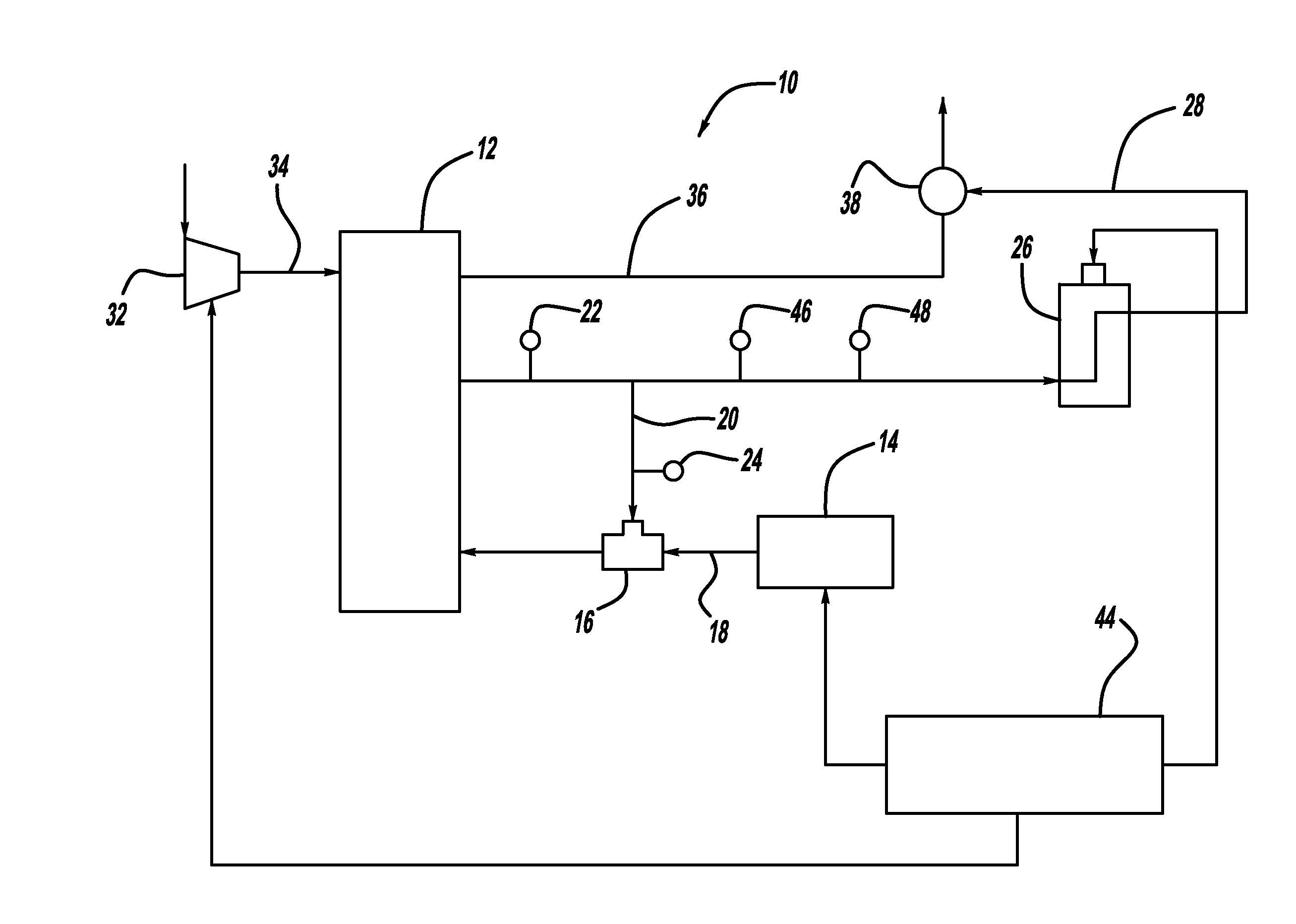 Anode gas composition utilizing h2 injection pressure wave propagation rates