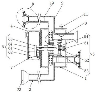 Ventilation equipment for ambient gas disinfection in hospitals of traditional Chinese medicine