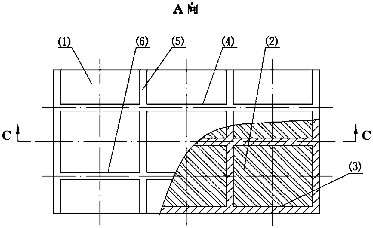 Metal magnetic lining plate formed by reinforcing protective layer