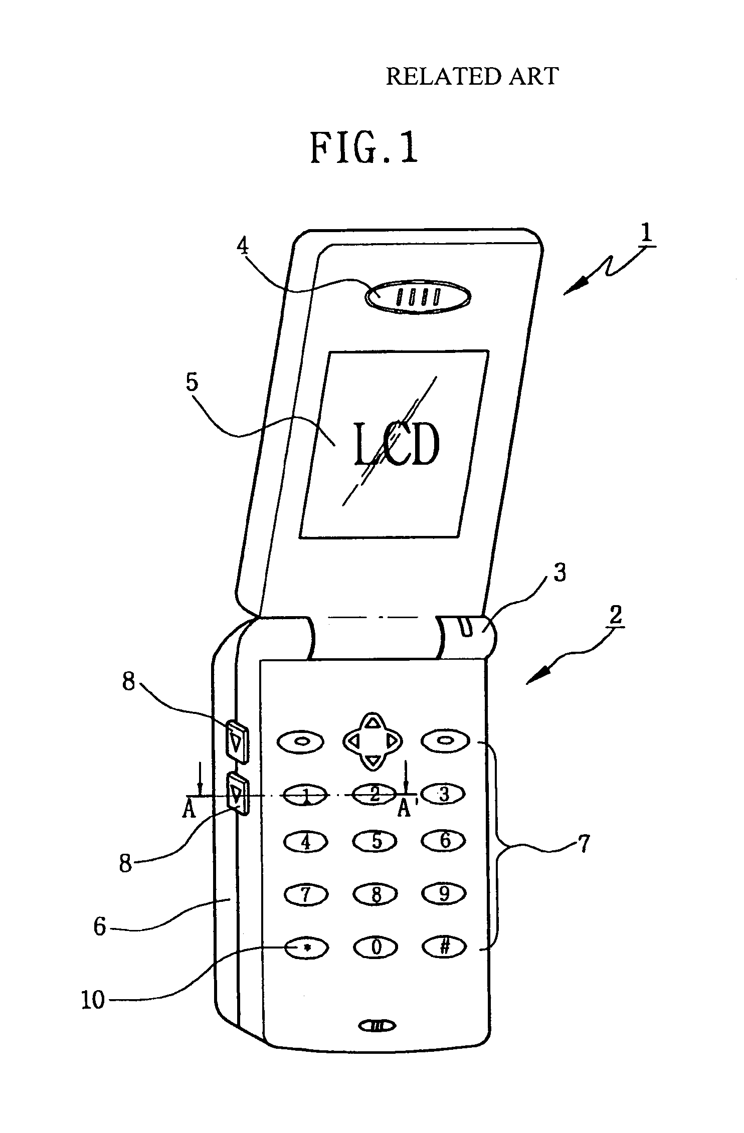 Side button switch in mobile communication terminal and vibration-preventing device thereof