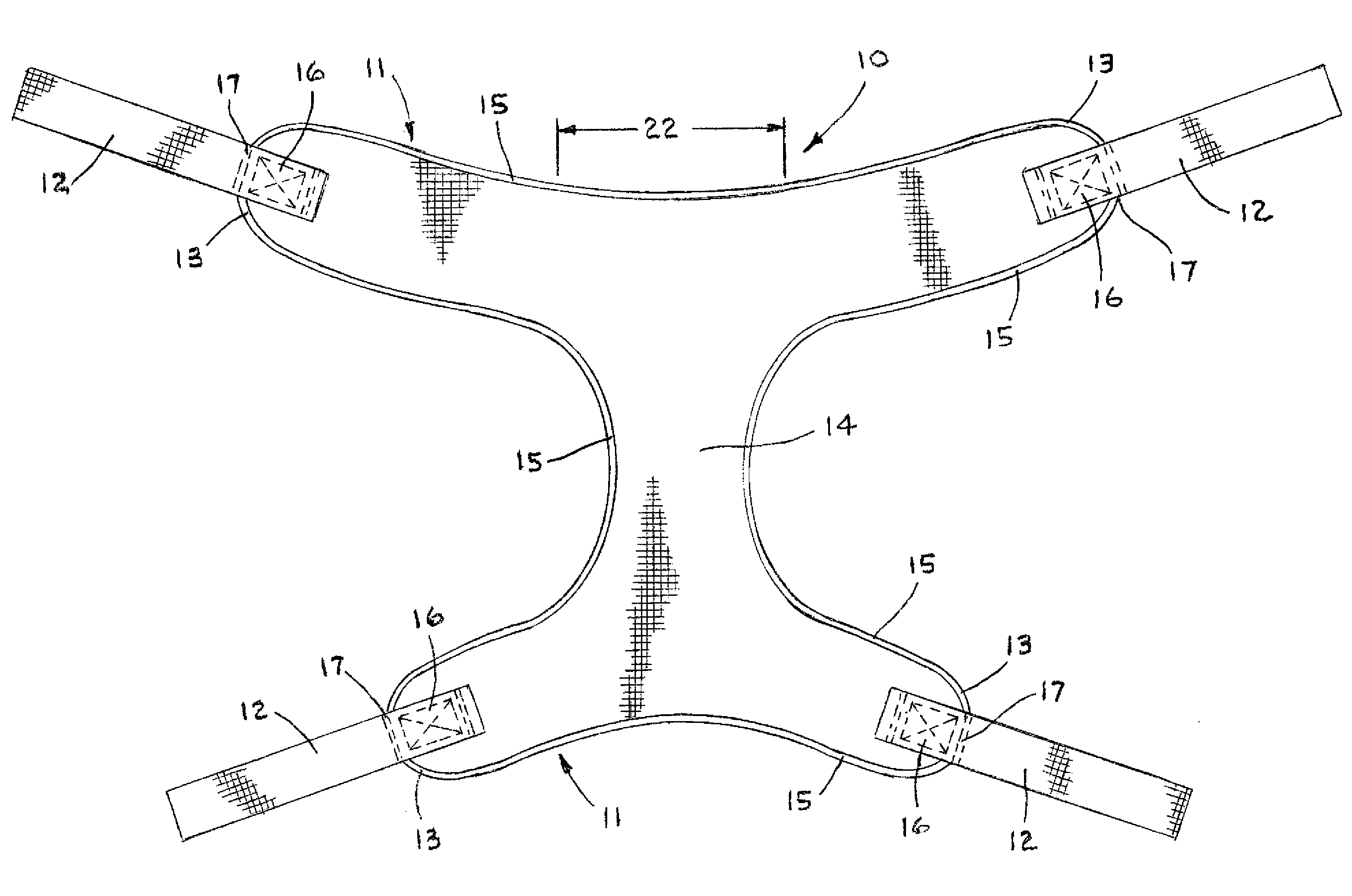 Fabric pet harness and its method of manufacture