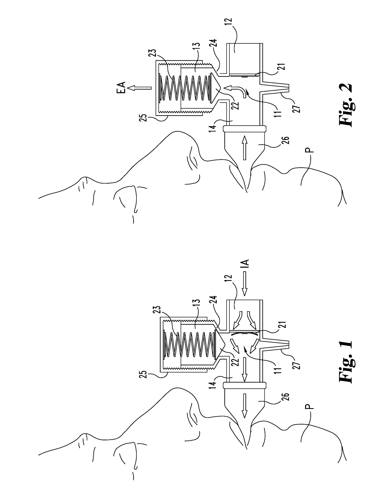 Positive expiratory pressure devices with flutter valve