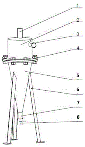 Device and method for rapidly separating sea buckthorn fruit seeds