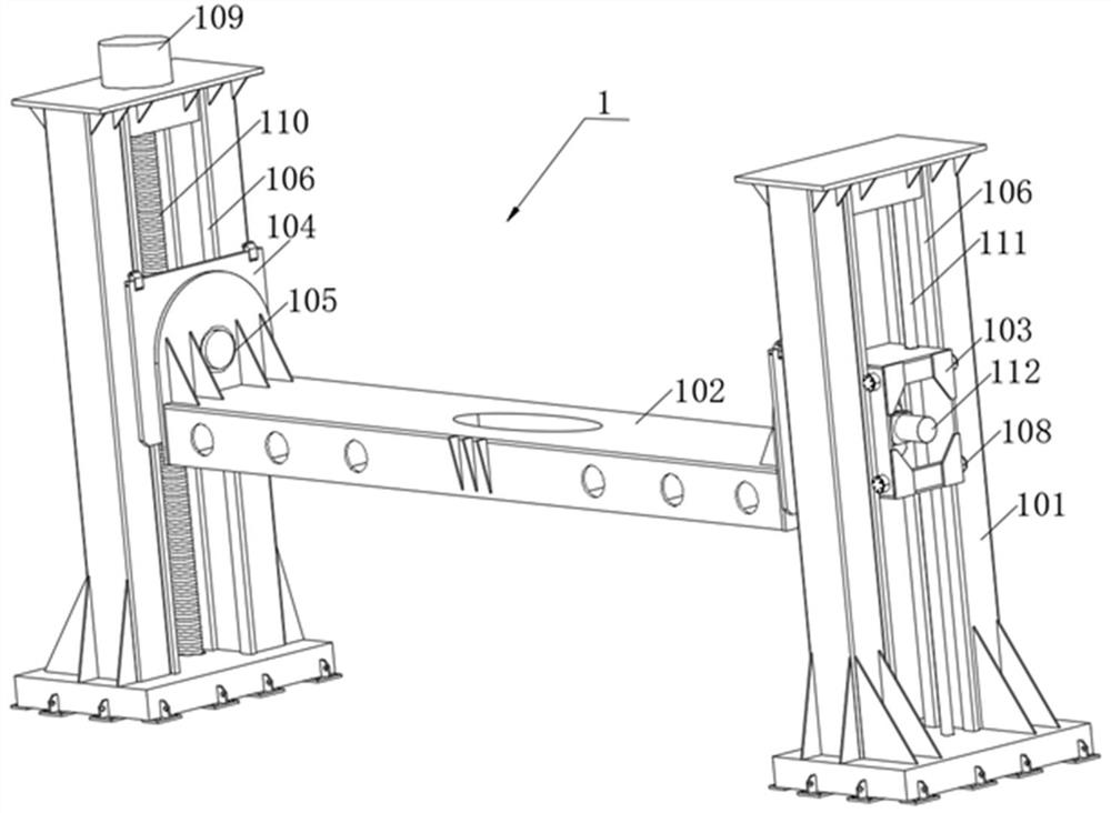 Lifting equipment for building translation