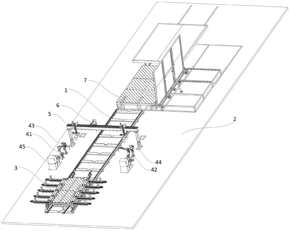 Cold storage door production line