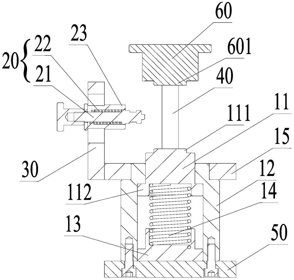 A positioning guide press-fitting device and method for a drawbar seat