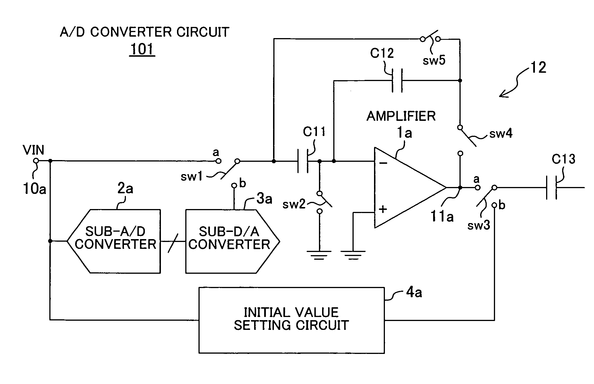 A/D converter and A/D conversion method