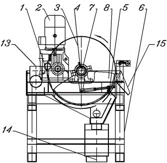 A sea-going magnetic separator suitable for seawater beneficiation