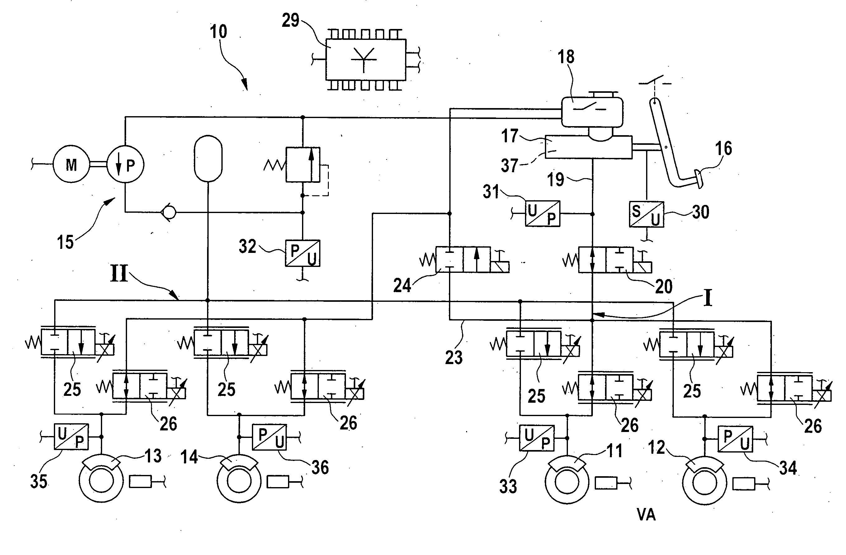 Method for operating a brake system of a motor vehicle