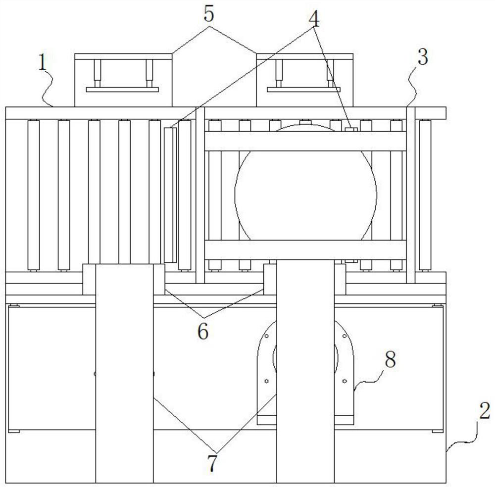 Auxiliary equipment for drilling holes in the motor housing