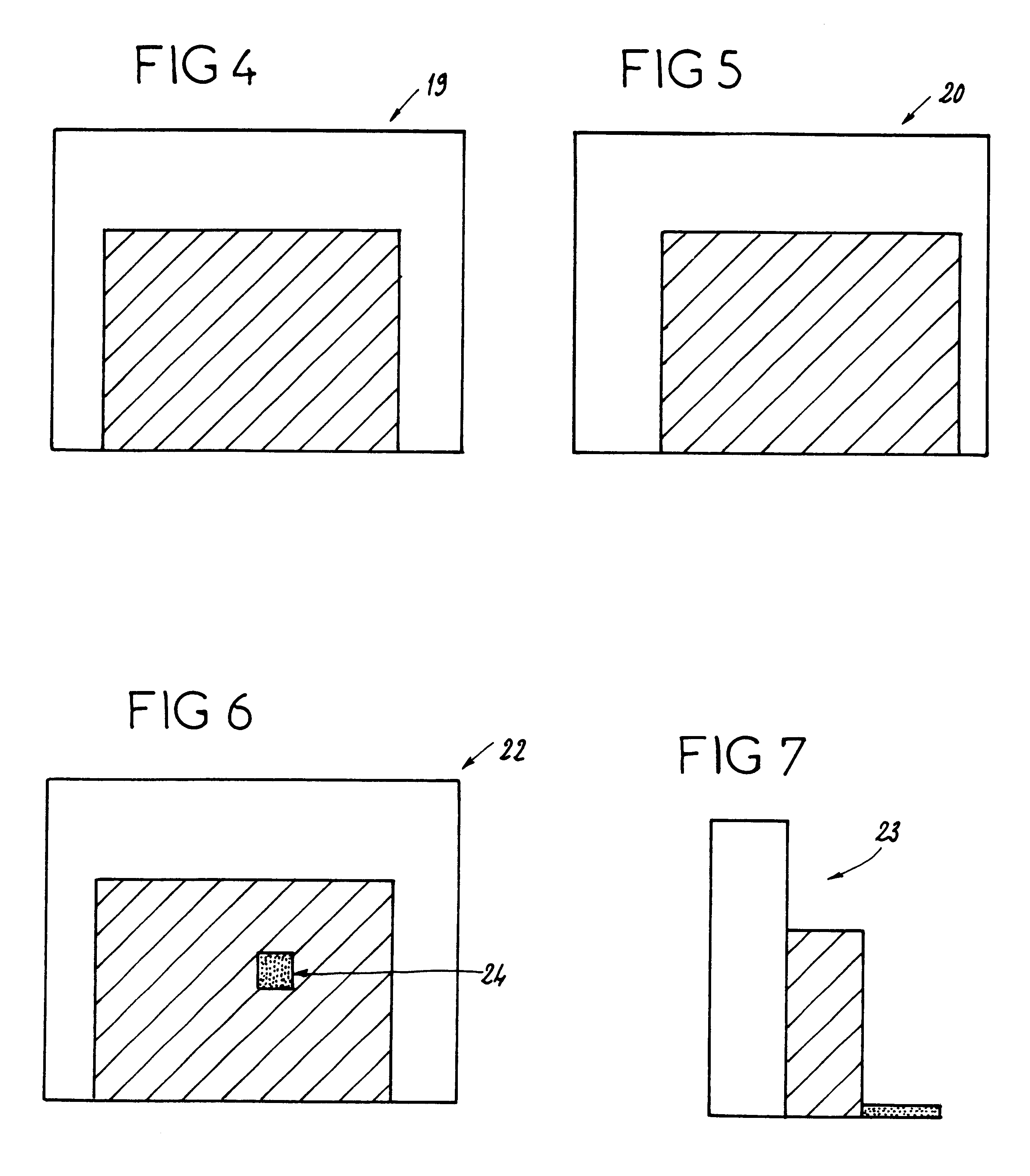Device for monitoring an enclosure, in particular the hold of an aircraft