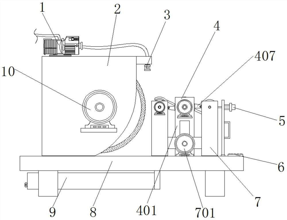 A Cylindrical Grinding Device for Hydraulic Compensation Valve Core