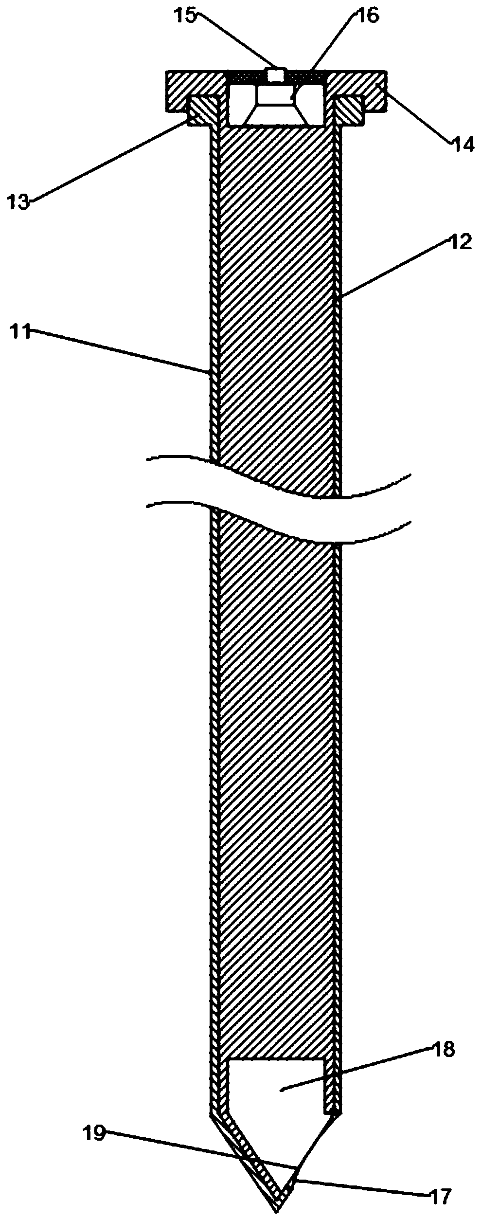 Method for performing single-needle or multi-needle puncture biopsy through laser guide