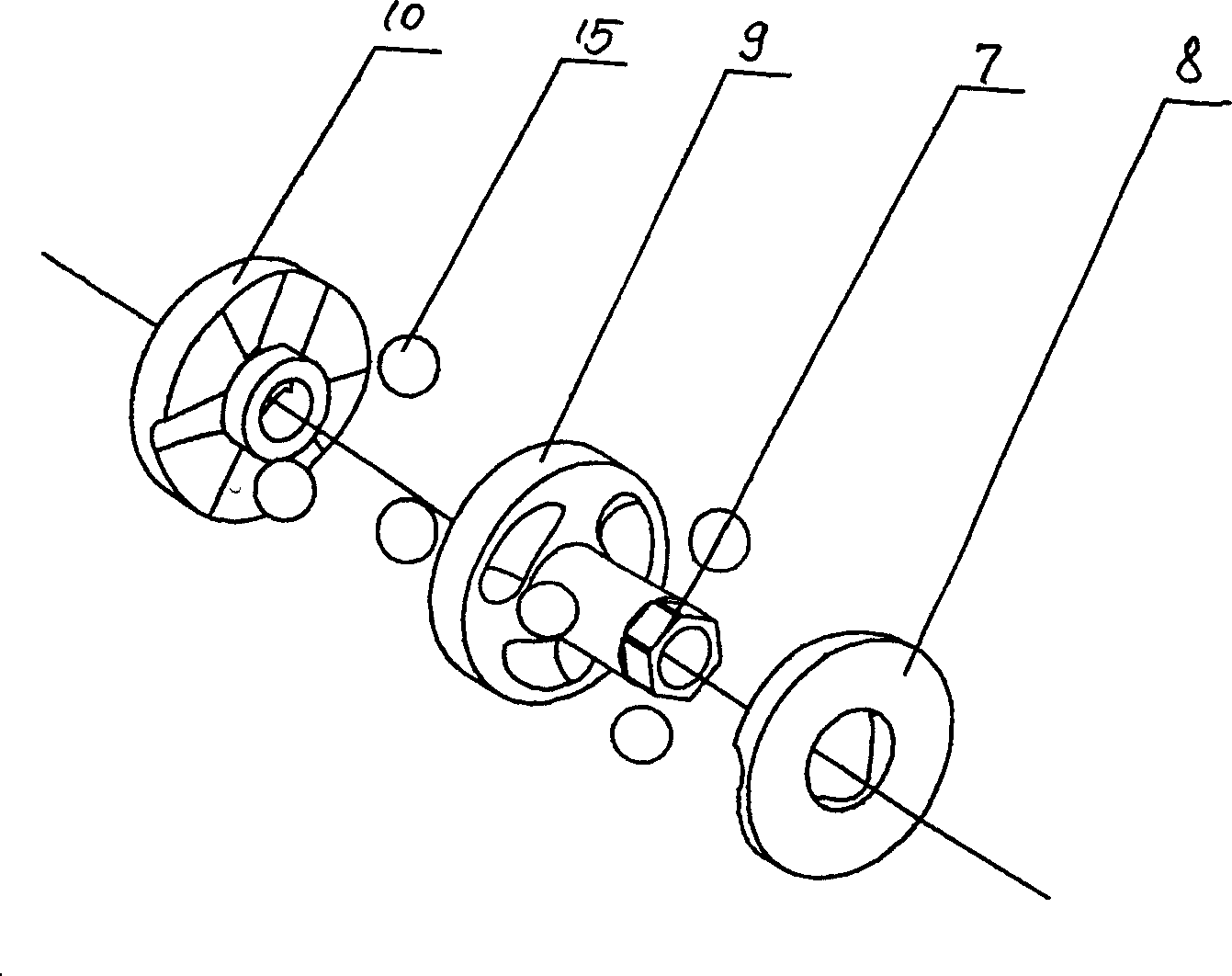 Bidirectional drive disc brake
