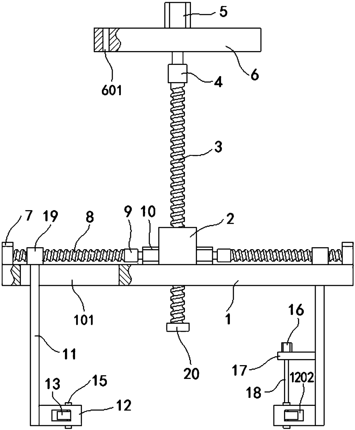 Clamping mechanism for circular electroplating part