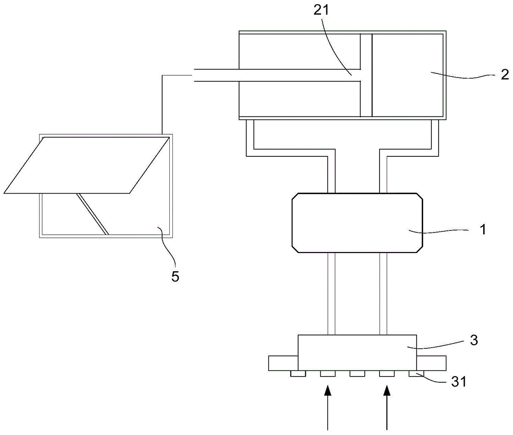 Fire-fighting equipment with automatic opening function