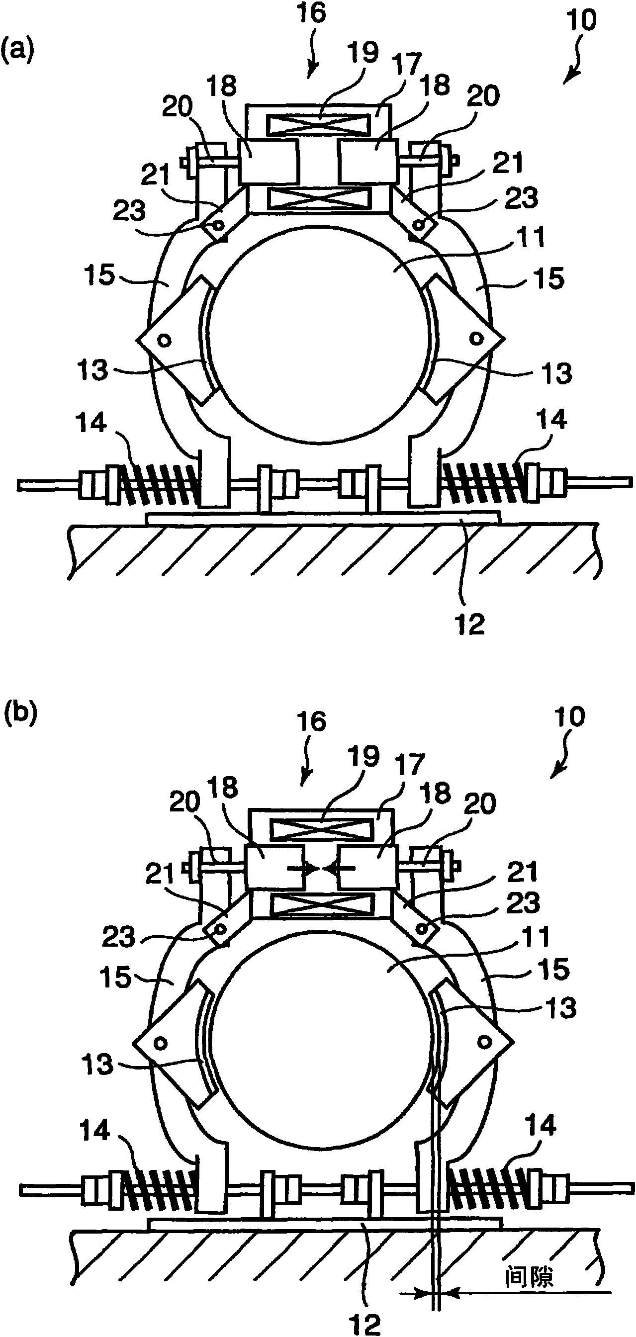 System for maintaining brake device of elevator