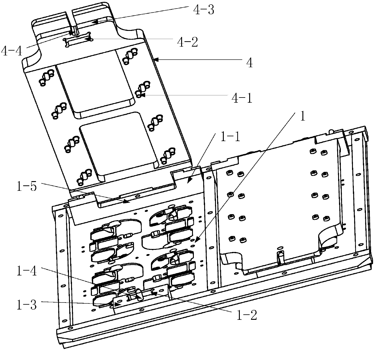 A wave soldering carrier