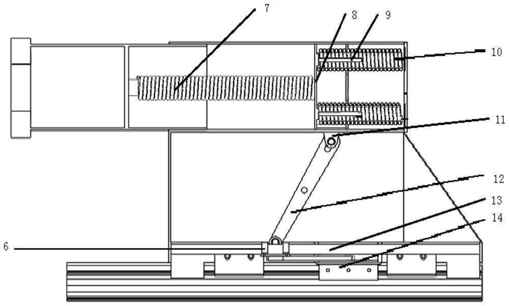 Passive ring spring car stop