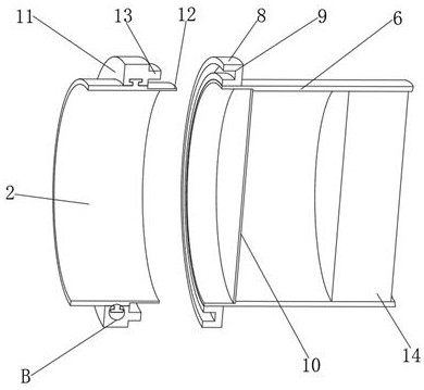 Hair washing nursing device capable of preventing hair loss