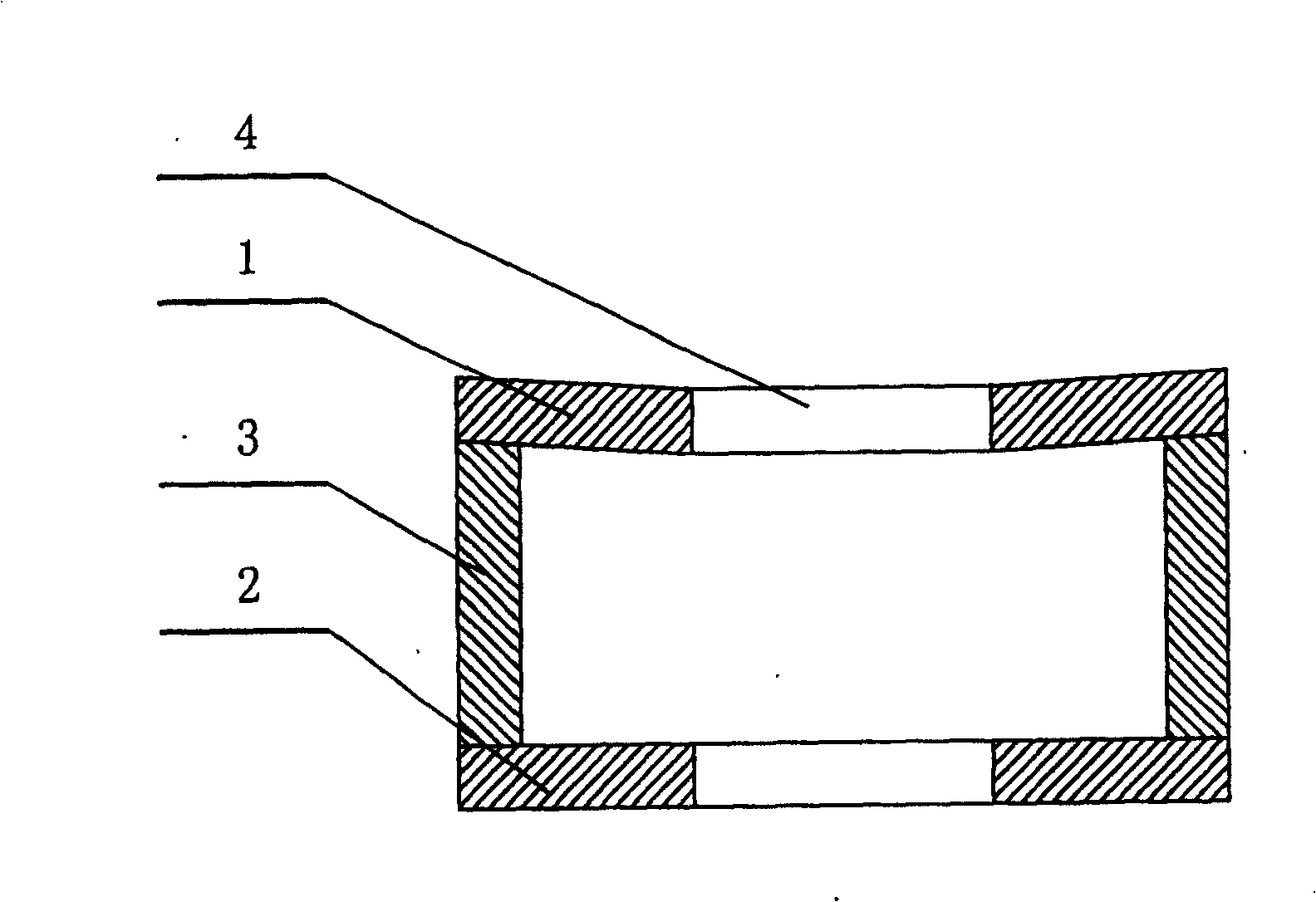 Component used for planting trees and growing grass to prevent from sand and to fixate dune