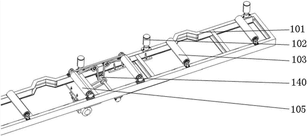 Circulating system of automotive frame