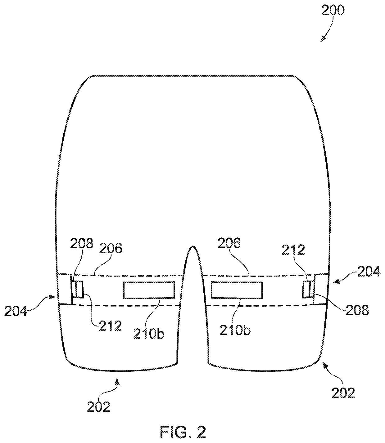 Blood flow restriction sportswear garment