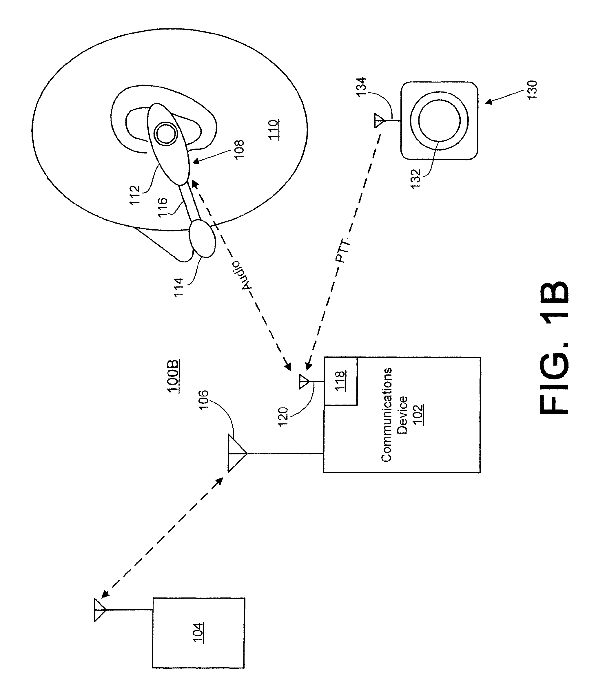 Techniques for wirelessly controlling push-to-talk operation of half-duplex wireless device